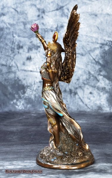 Isis Egyptian goddess with wings figurine